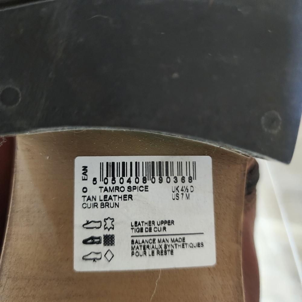 Clarks Tamro Spice Brown Leather Zipper Knee High NIB Boots Size 7 - Picture 15 of 16